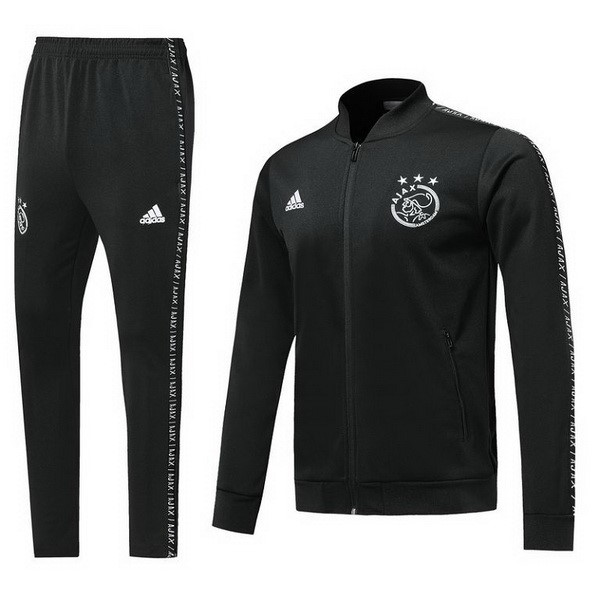 Chandal Del Ajax 2019-2020 Negro Blanco